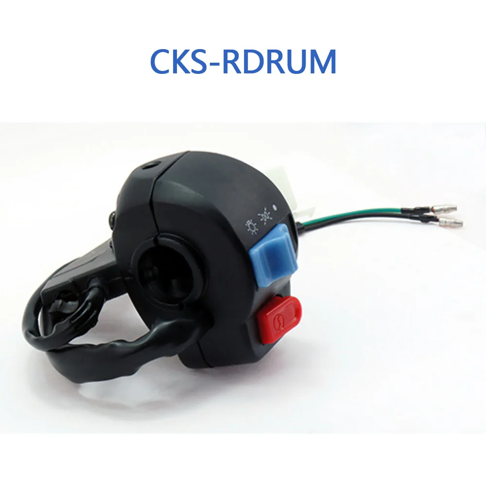 CKS-RDRUM Scooter Right Killing Switch for Drum For GY6 50cc 4 Stroke Chinese Scooter Moped 1P39QMB Engine