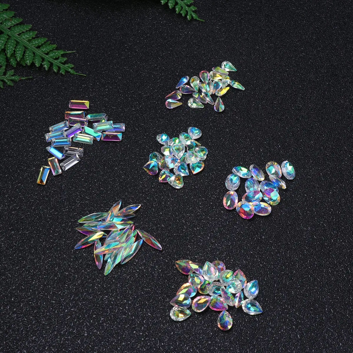 120Pcs Resin Nail Tips High Quality Nail Art Decoration Set Versatile for Nails Phone Case Glasses Cards Body Art DIY Manicure