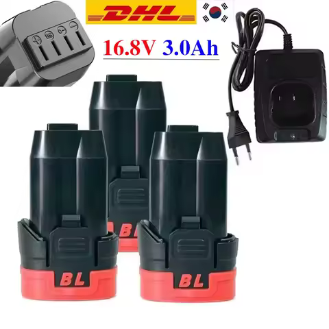 100% Original 16.8V 3.0Ah Battery for Dongke JAVN Battery, Brushless Small Steel Gun, Starter, Brushless Lithium Battery Starter
