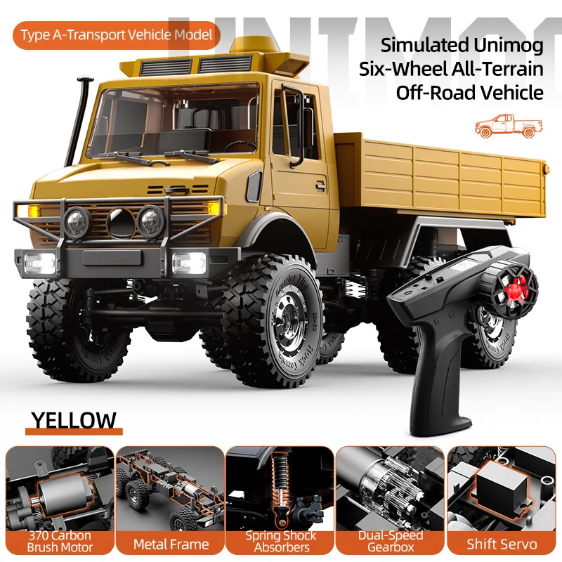 JJRC C8823 Fully Proportional Six Wheel Drive RC Remote Control