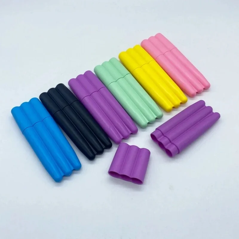 Colorful Triple Plastic Cigarette Case No-Smell Waterproof Holder Seal Container Plastic Storage Easy to Take
