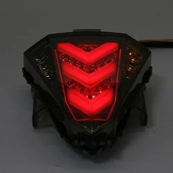 LED Tail Light For YAMAHA YZF R15 2014 2015 2016 Motorcycle Brake Turn Signals Integrated