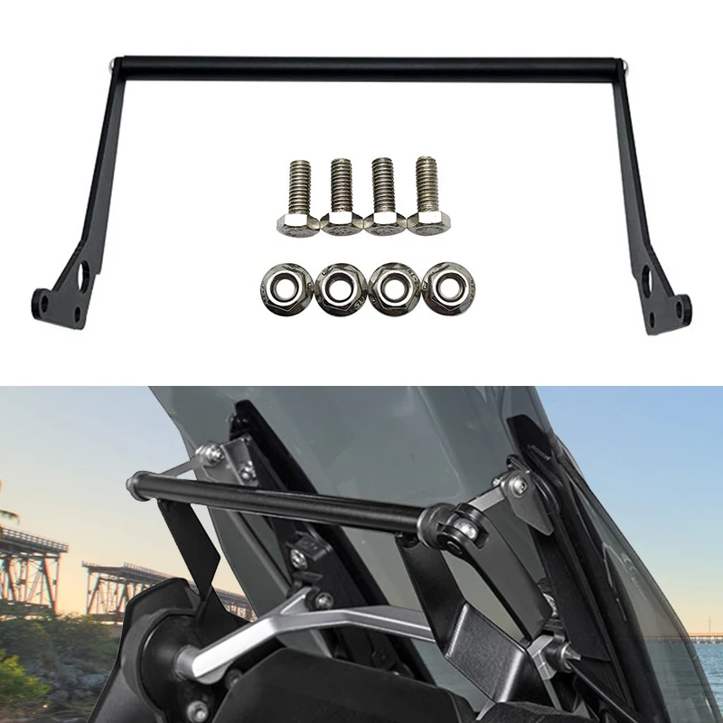 

2023 GPS-навигационный кронштейн для телефона, передний держатель для планки, подставка для BMW R1200GS R1250GS LC Adventure R 1200 1250 GS ADV 2014-2022