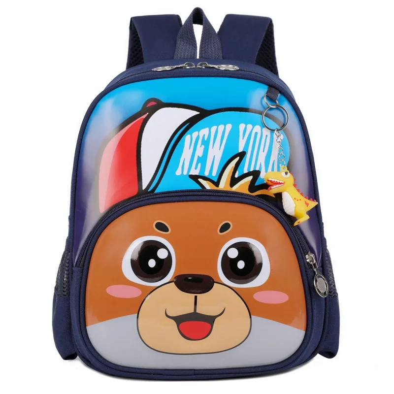 Children\'s Backpack 2023 Cute Cartoon Little Rabbit Kindergarten Schoolbags PVC Small Eggshell Bags for Boys and Girls Aged 2-7