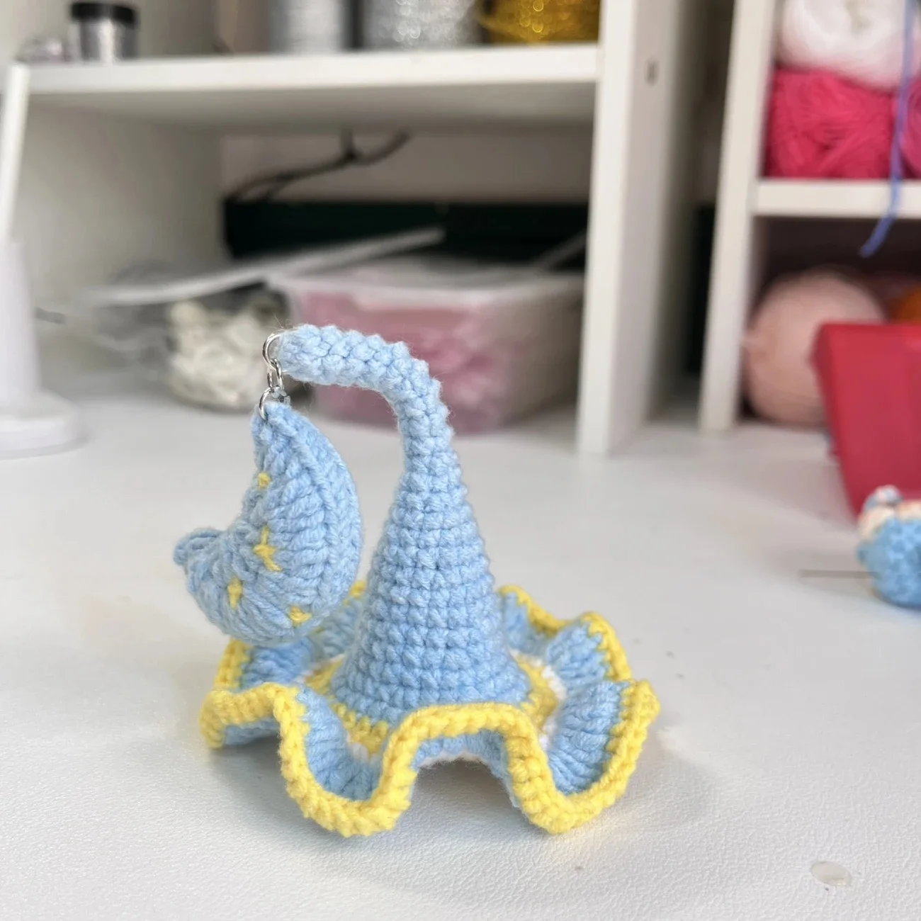 

Новинка 2026 года [Готовый продукт] Ziyu Zhengpeng Yueyue: Шапка эльфа ручной работы, связанная крючком, с заколкой для волос, для косплея, подарок на день рождения, Corn