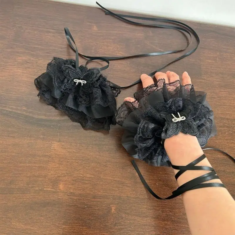 Polsini da polso da polso da donna m6cd per polsini maniche brima rimovibili per oggetti balletto