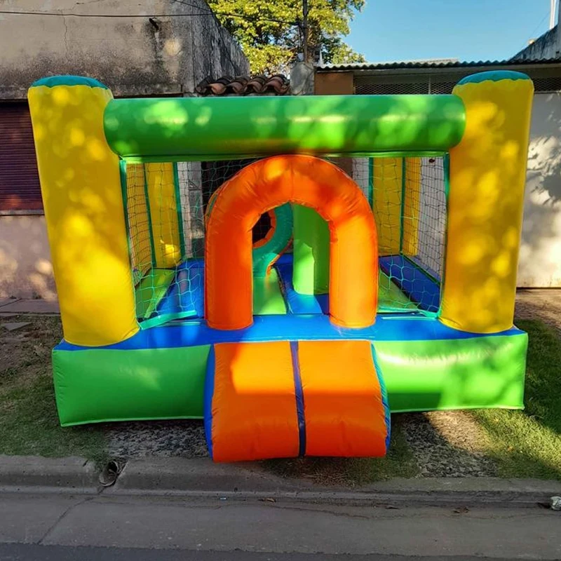 

Popular Promotional Bounce House Kids Entertainment Factory Price Children's Inflatable Castle Trampoline High Quality