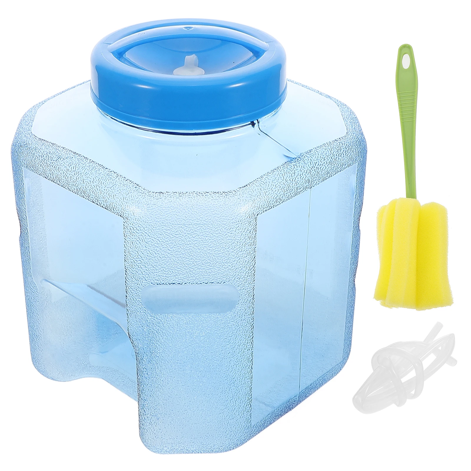 

Storage Tank Liquid Containers Water Dispenser Drinking for Outdoors Camping Carrier Sky-blue Bucket