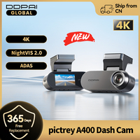 2025 New Dash Cam pictrey A400 4K Record 1.9'' IPS Screen Support 24H Parking Mode Night Vision Car DVR A400 WIFI APP Car Camera