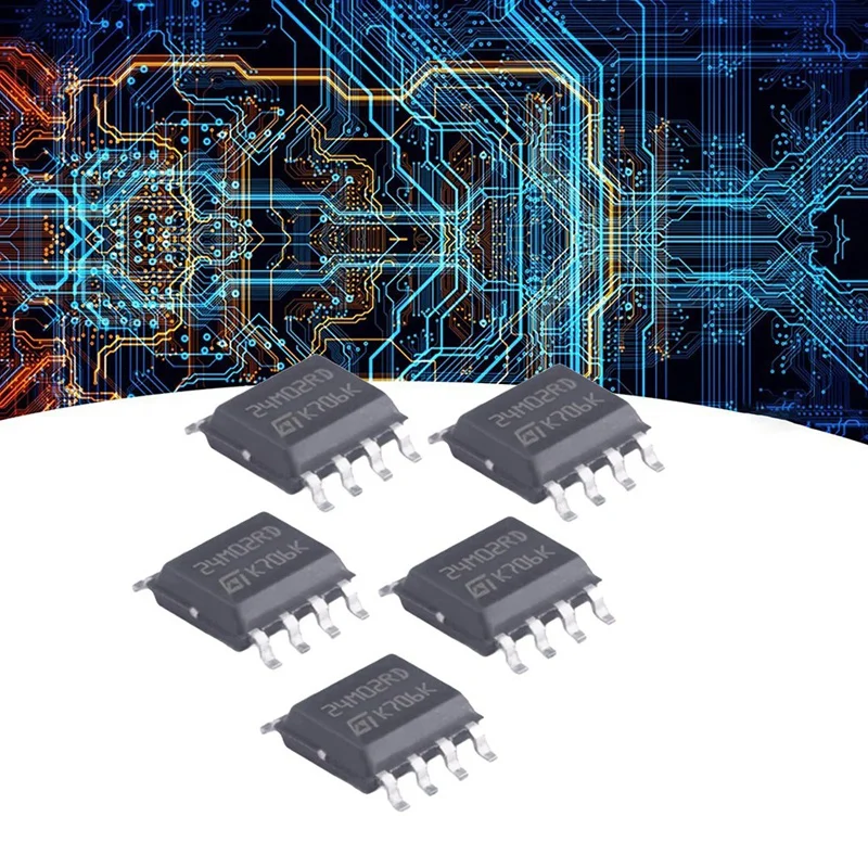 5PCS M24M02-DRMN6TP 24M02RD SOP-8 2M Expansion Chip Programmable Memory For Quansheng K5 K6 Modification