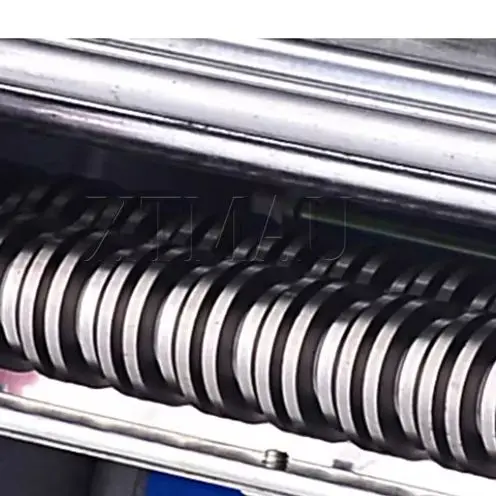Pasta Dumpling Maker Machine Upgrade-Full Stainless Steel Electric Noodle Machine For Commerical/Home Manual Dough Laminator Bar