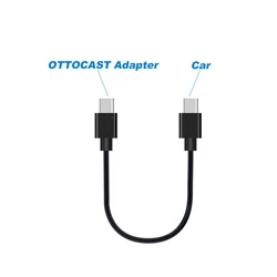 Ottocast C Naar C Originele Carplay Kabel Voor Draadloze Carplay Android Auto Adapter Naar Auto