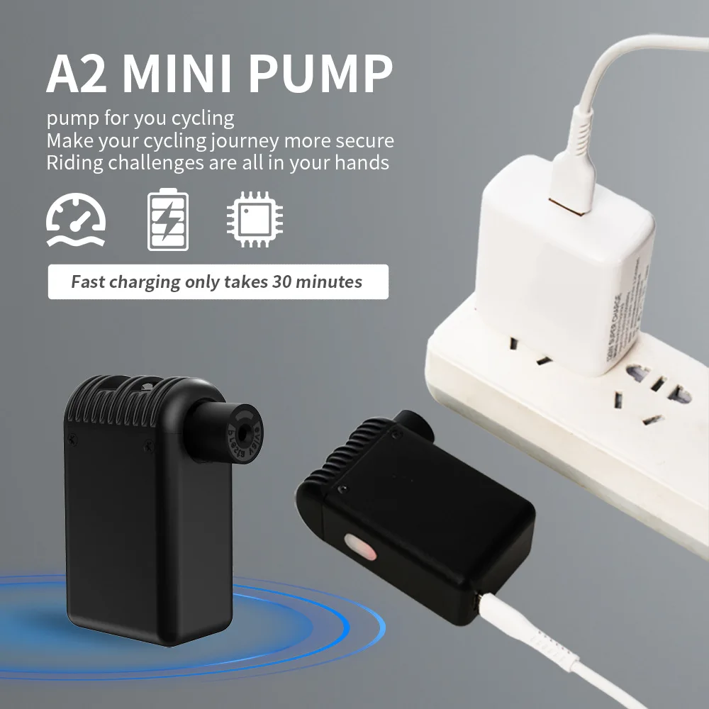 スマートミニエアポンプ自転車オートバイボールポータブルポンプマウンテンバイク軽量ツール乗馬用
