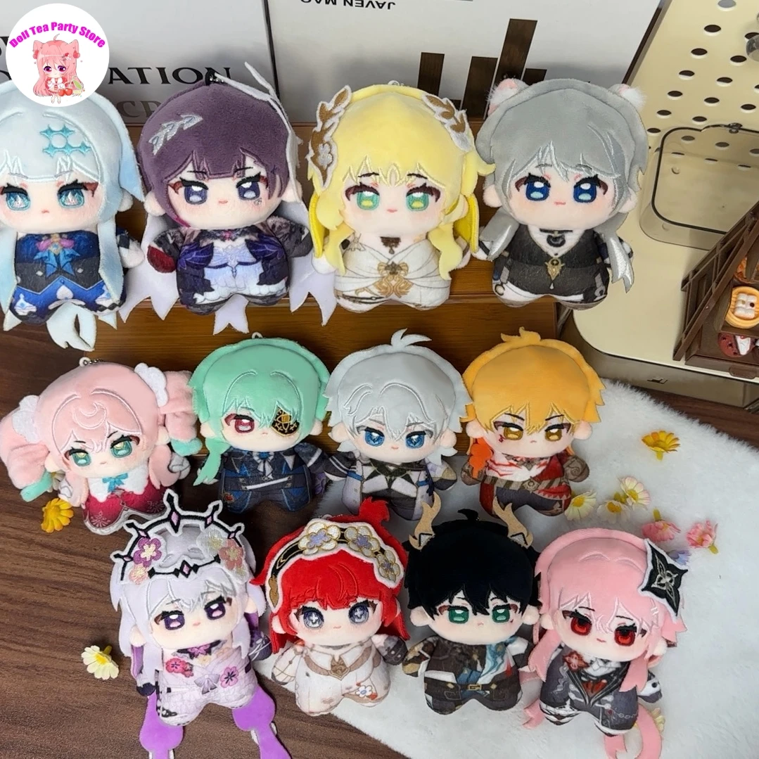 

Плюшевая кукла-брелок 10 см по аниме Honkai: Star Rail (Амфорус, Анакса, Хайсиленс, Майдэй, Даньхэн) — милая игрушка-данго, подарок