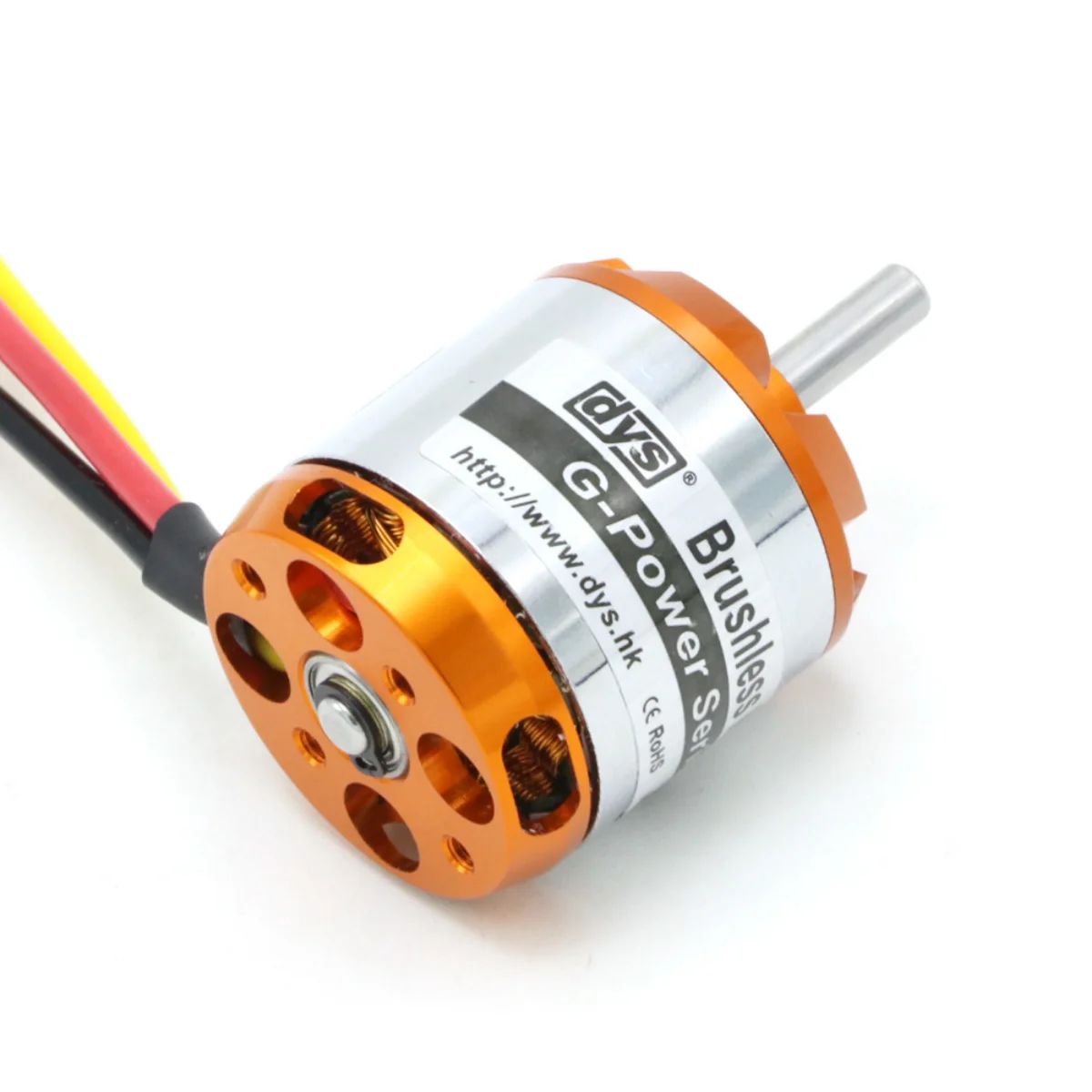 DYS-Brushless Outrunner Motor para Mini Multicopters, Helicóptero Avião RC, D3542, 1000KV, 1250KV, 1450KV