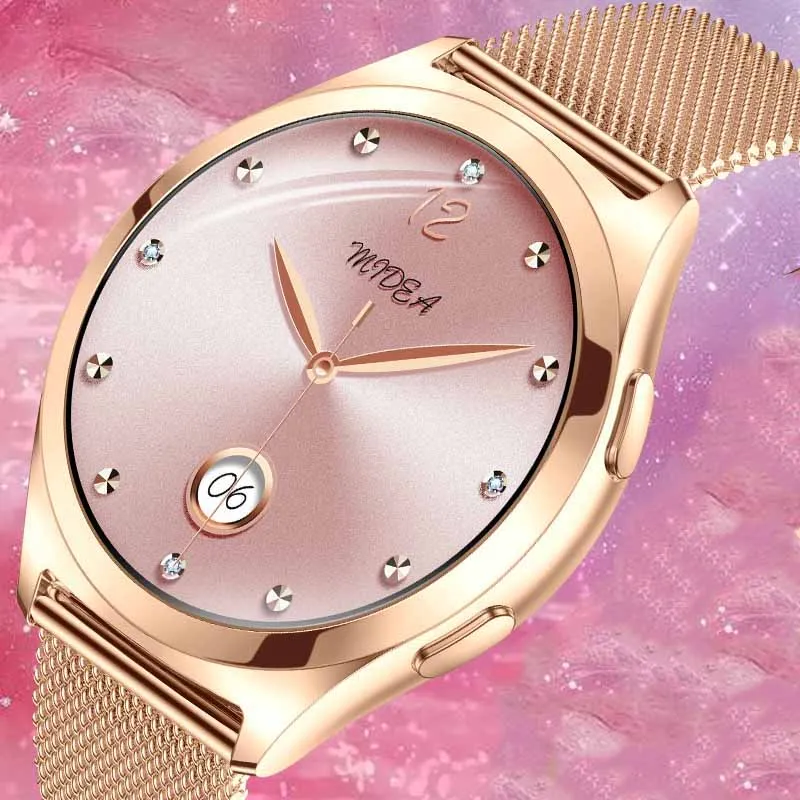 

LIGE Ladies Smartwatch Bluetooth Call Custom Dial Women's Health Monitor Clock Heart Rate Outdoor Sports Waterproof Smart Watch