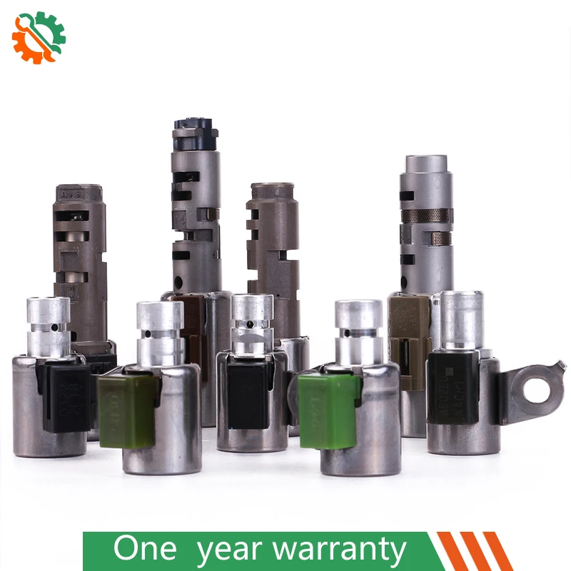 

TB65-SN TB-60NF A960 A960E Auto Transmission Solenoids Kit 9pcs for Toyota Lexus 6-SPEED GS300 IS250 IS300 05up