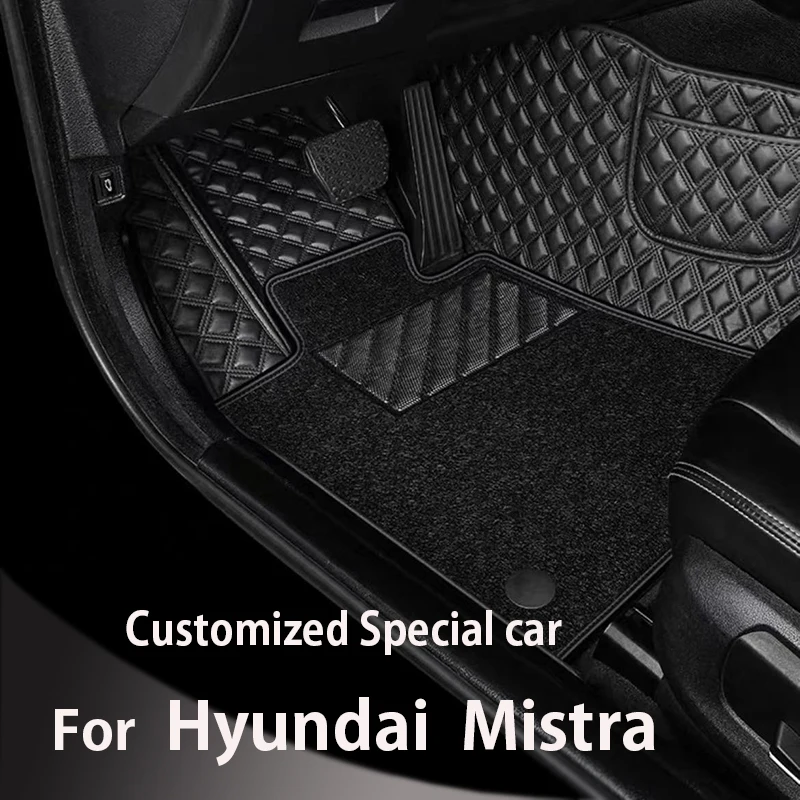 Car Floor Mats For Hyundai Mistra 2021 Custom Auto Foot Pads Automobile Carpet Cover Interior Accessories