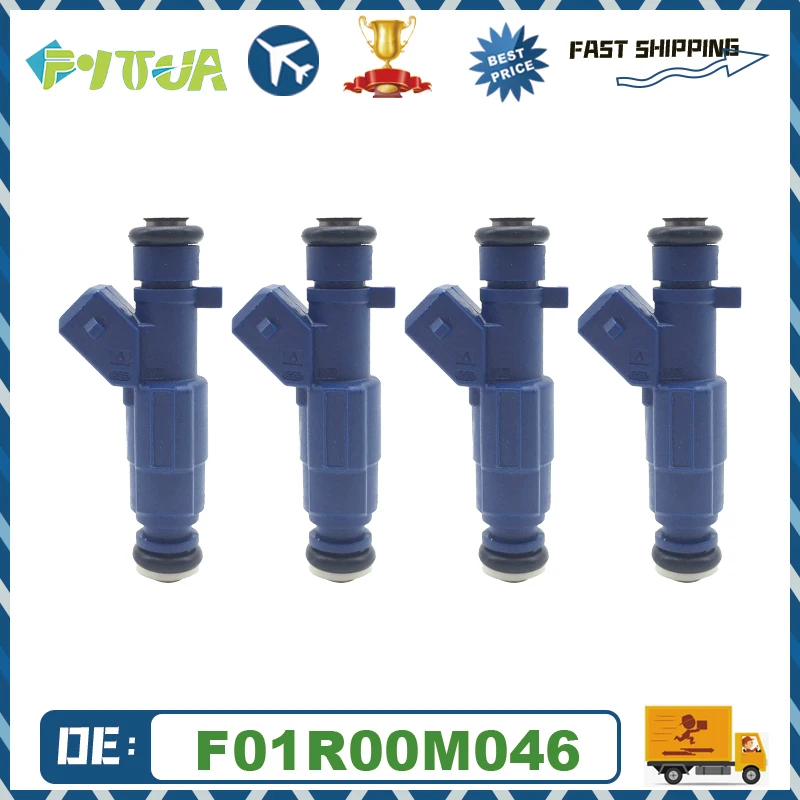 

Топливный инжектор F01R00M046 для Chery 4g16 A3 3 G3 DVVT, стоимость автомобильного двигателя, 4 отверстия, автозапчасти