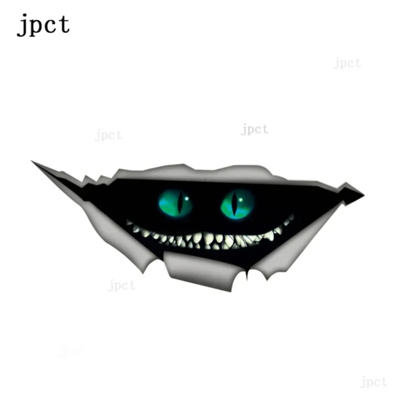 

Car sticker, Cheshire cat raincoat, car style, motorcycle accessories, PVC decorative waterproof sticker, 13cm * 5cm