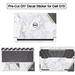 Autocollant en vinyle imprimé pré-découpé pour accessoires d'ordinateur portable, Film de peau pour 2023 2022 Dell G15 5530 5525 5521 5520 5515 5511 G16