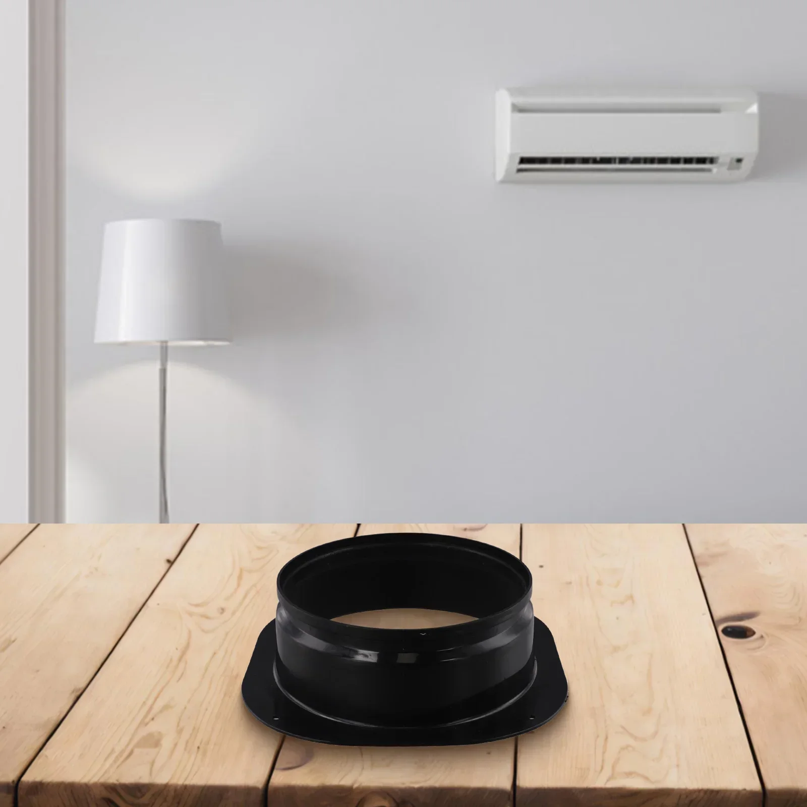 1pc Ventilation Duct Connection 75-300mm For Kitchen Hood Ventilator Pipe Connecting Exhaust Outlet Air Ventilation Adapter