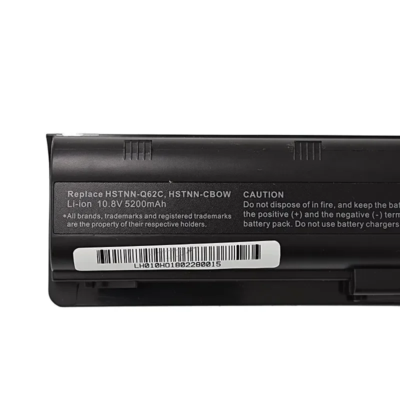 For HP Compaq HSTNN-181C Q61C IB0X Q62C CBOW IB0N MU06 HSTNN-IB1E OB0X 10.8V 5200mAh Laptop Battery MU06 DM4