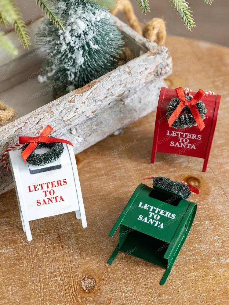 

Рождественское украшение, подвеска в виде атмосферы рождественской елки, настольное украшение для ландшафтного дизайна, набор из трех предметов