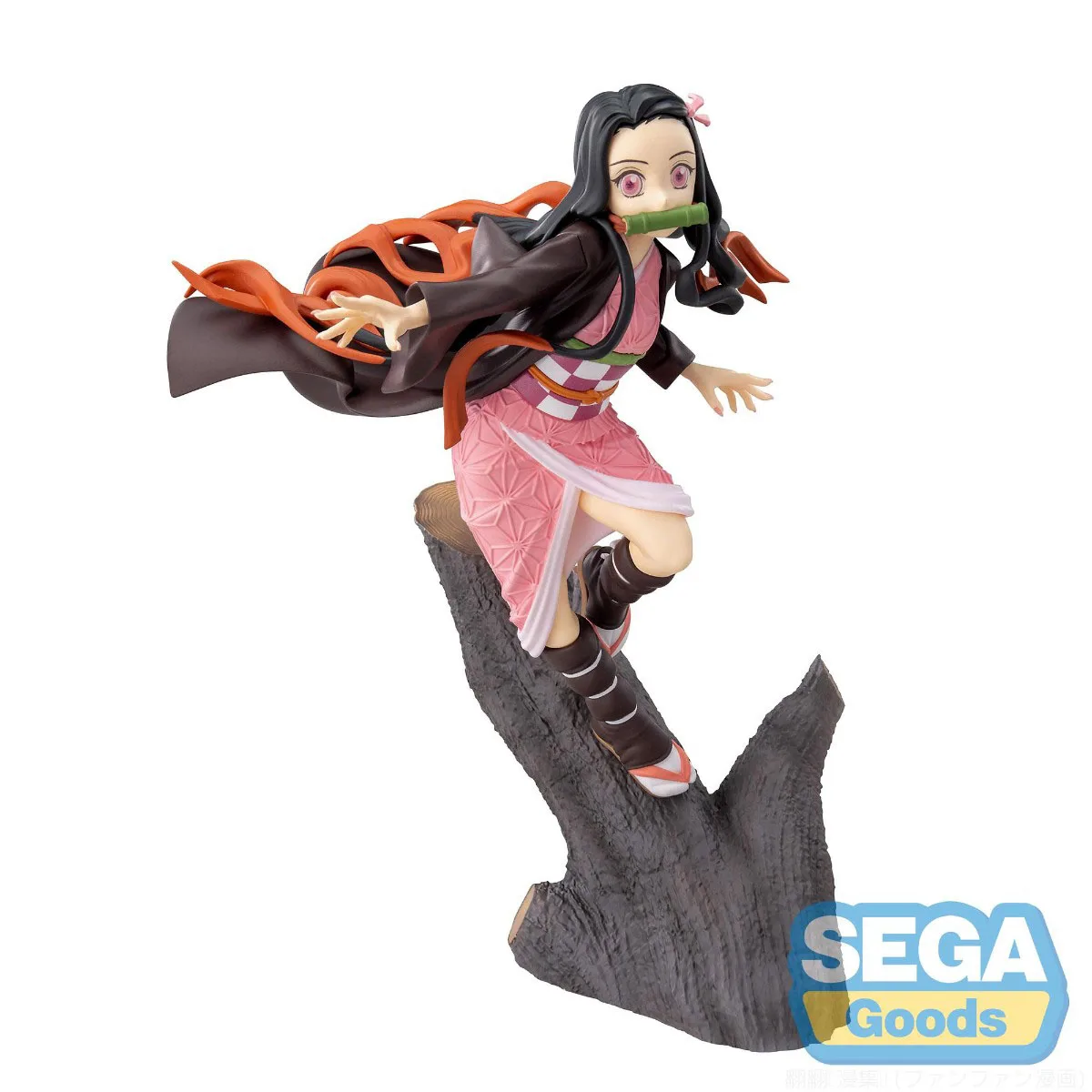 In Stock Original Sega  Xross Link Demon Slayer: Kimetsu No Yaiba Kamado Nezuko Anime Figure Action Figure Model Toys