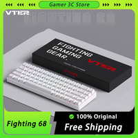 Feker Fighting68 Mechanical Keyboard Magnetic Switch Quick Trigger 8k Esport Low Latency Rgb Hot Swap PC Gaming Keyboard Custom