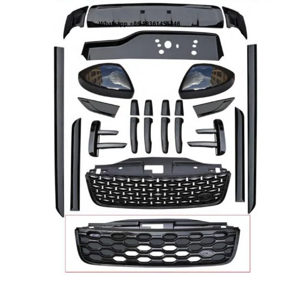 

For DISCOVERY 5 2017+ 2021 Cars Parts Body Parts UPGRADE Car Auto Bodykit Facelift Accessories Front Grille Bumper