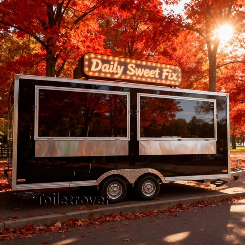 

Commercial Luxury Hot Sales Tacos Barbecue Popcorn French Fries Shawarma Street Food Trailer Bus Food Trucks For Sale In Europe