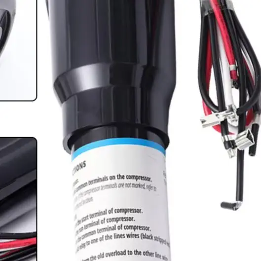 For RCO410 RCO210 RCO810 Hard Kit Power Starting Capacitor For Refrigerator Compressor Energy Saving Relay Device