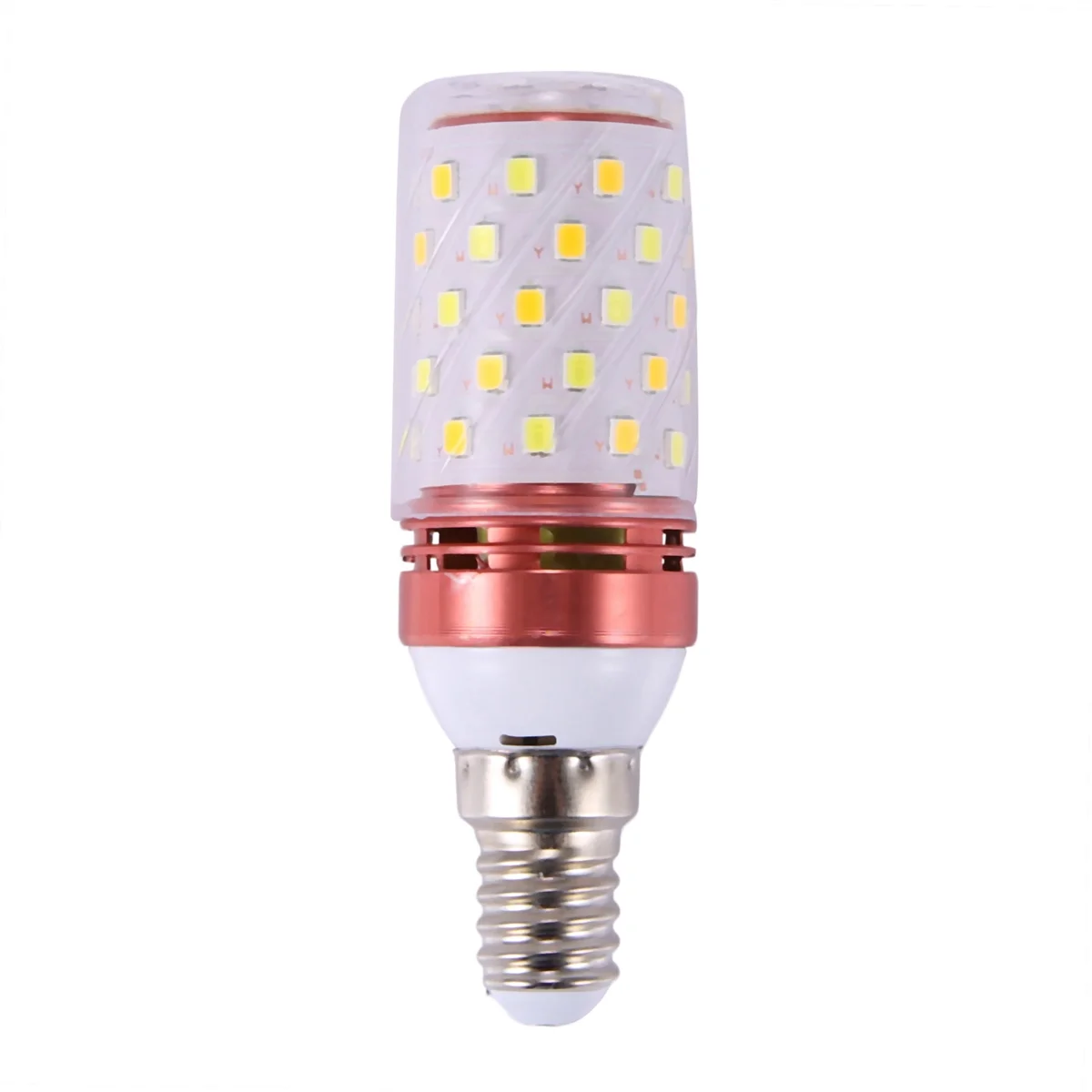 โคมไฟข้าวโพด LED แบบ SMD อุณหภูมิแบบบูรณาการ3สี E14 AC85V - 265V สีขาวอบอุ่นพลังงานแสง LED ขนาดเล็กการอนุรักษ์พลังงาน