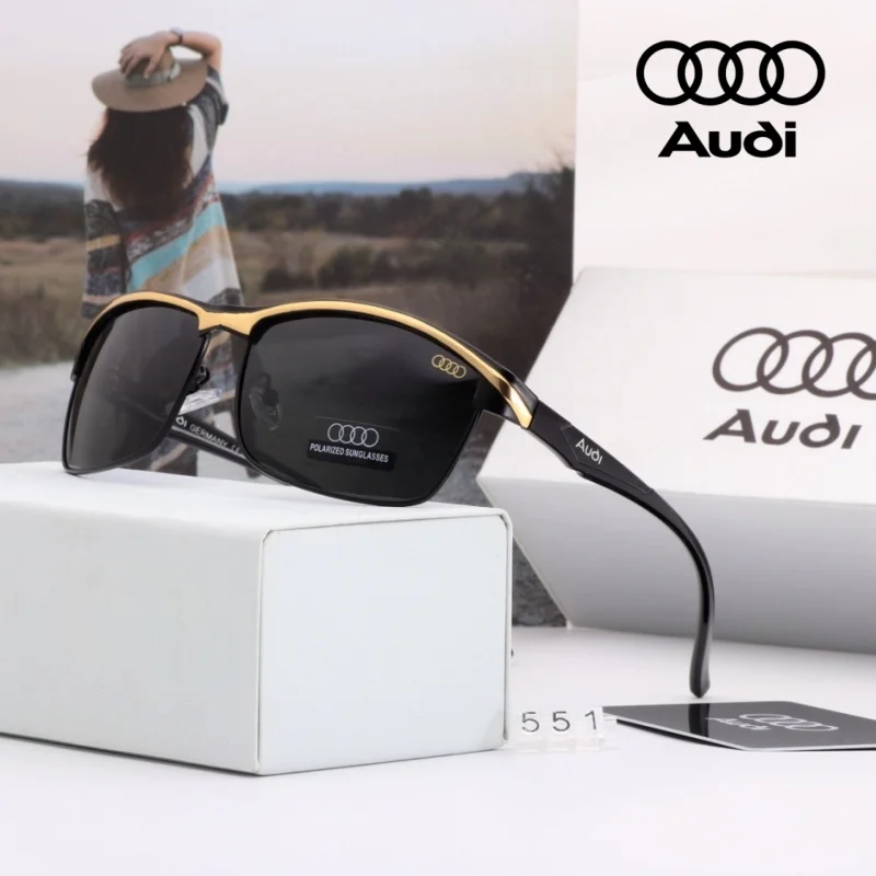 AUDI Luxury A3 A4 A5 A6 A7 A8 Q3 Q5 Q7 Q8 RS3 RS4 RS5 S3 S4 S5 TT Car High End Anti Glare Driver Goggles Polarized Sunglasses
