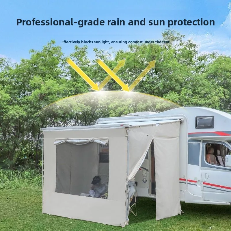 C-type RV side tent B-type RV awning enclosure expansion account room