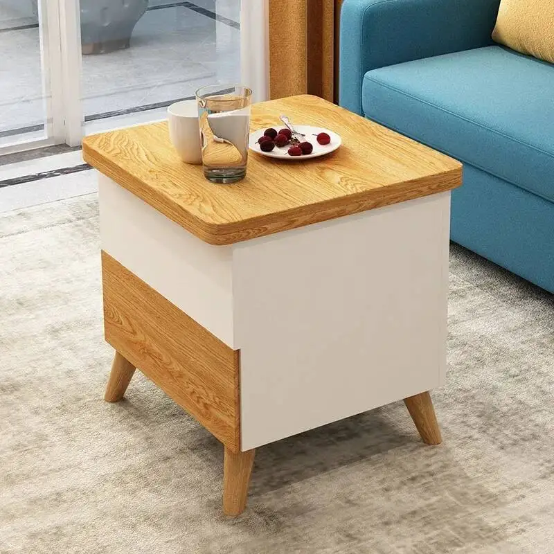 Mesa de Centro Moderna Italiana, Mesa de Café Europea de Primera Calidad, Exquisita Mesa de Centro con Almacenamiento, Glamour, Mesa de Centro para Sala, Muebles para el Hogar