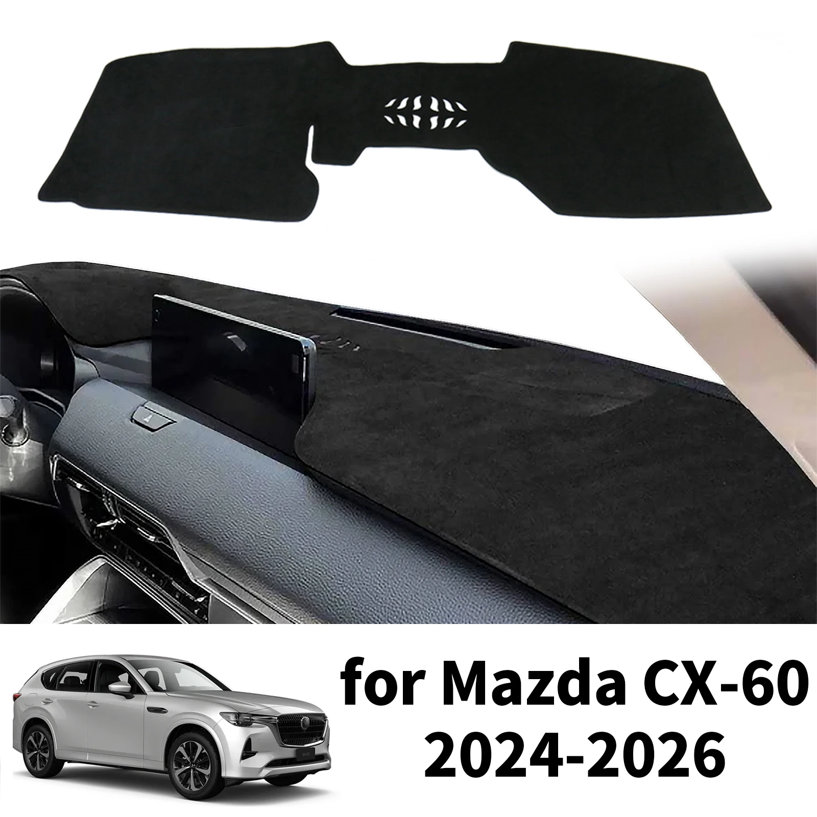 

fit for Mazda CX-60 Dashmat Dashboard Cover Pad DashMat Sunshade Car Accessories Protective Carpet