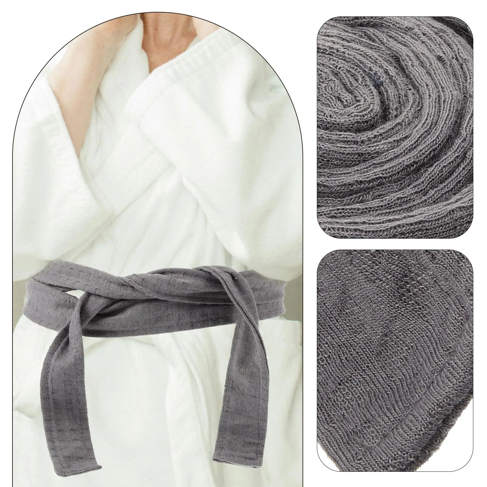 الحمام لينة الفانيلا استبدال الأشرطة فندق البشكير حزام ل رداء الفندق الخصر العلاقات قابل للتعديل طول حمام