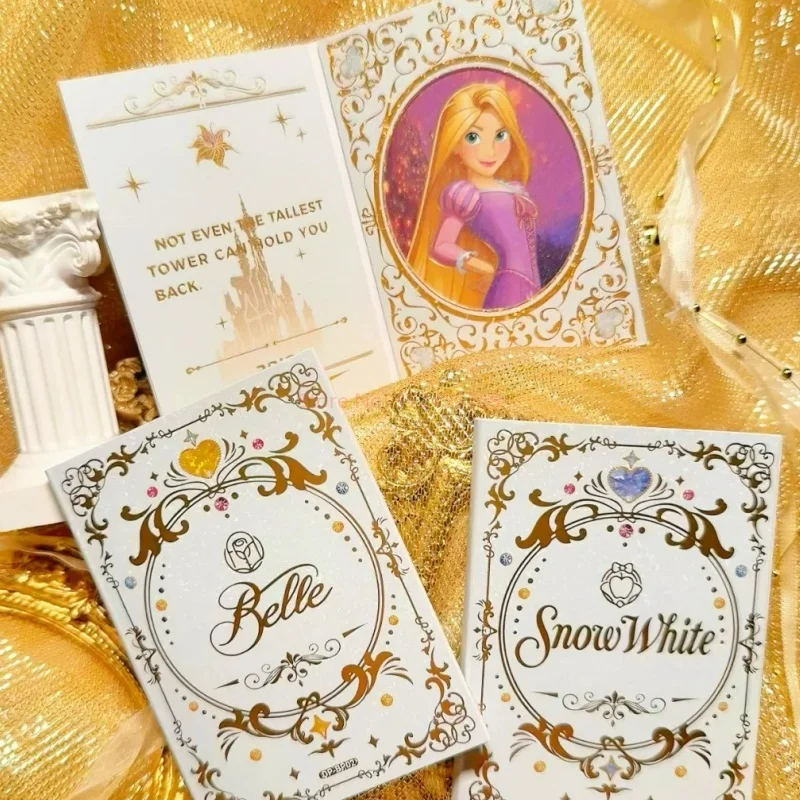 Echte Card. Fun Disney Princess-kaarten Magic Fairy Tale Series Anime-collectiekaarten Mistery Box Bordspellen Speelgoed Verjaardagscadeau