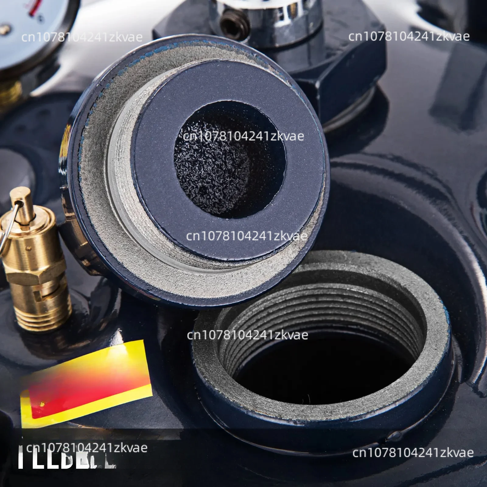 Pressure Pot 2.5 Gallon 10 Liters Spray Paint Pressure Pot Tank with Manual Mixing Agitator Paint Tank