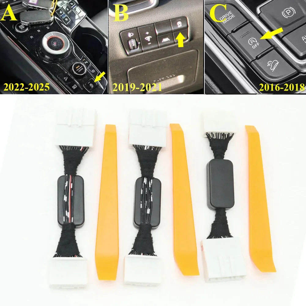 

For Kia Sportage 2016-2025 Car Automatic Start Stop Canceller Cable Engine System Off Device Close Control Eliminator Plug