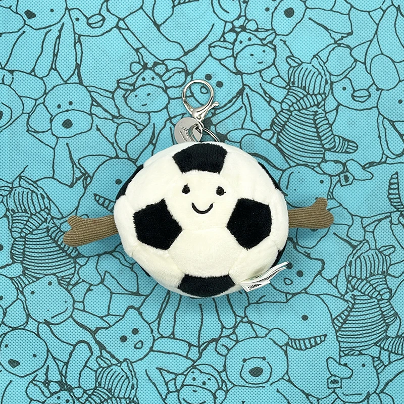 Zitronenbecher-Anhänger Marshmallow-Plüsch-Schlüsselanhänger Quallen-Plüsch-Schlüsselanhänger Golf-Serie Plüschtier Rucksack-Anhänger Halloween-Geschenk – Detail 3