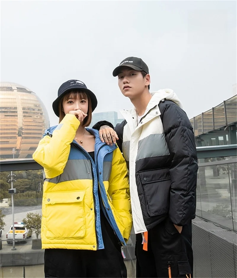 

Мужская пуховая куртка премиум-класса 2025: Новинка, простой дизайн, высококачественная, молодежная, универсальная, нейтральный стиль, зимняя верхняя одежда из полиэфирного волокна, белая.