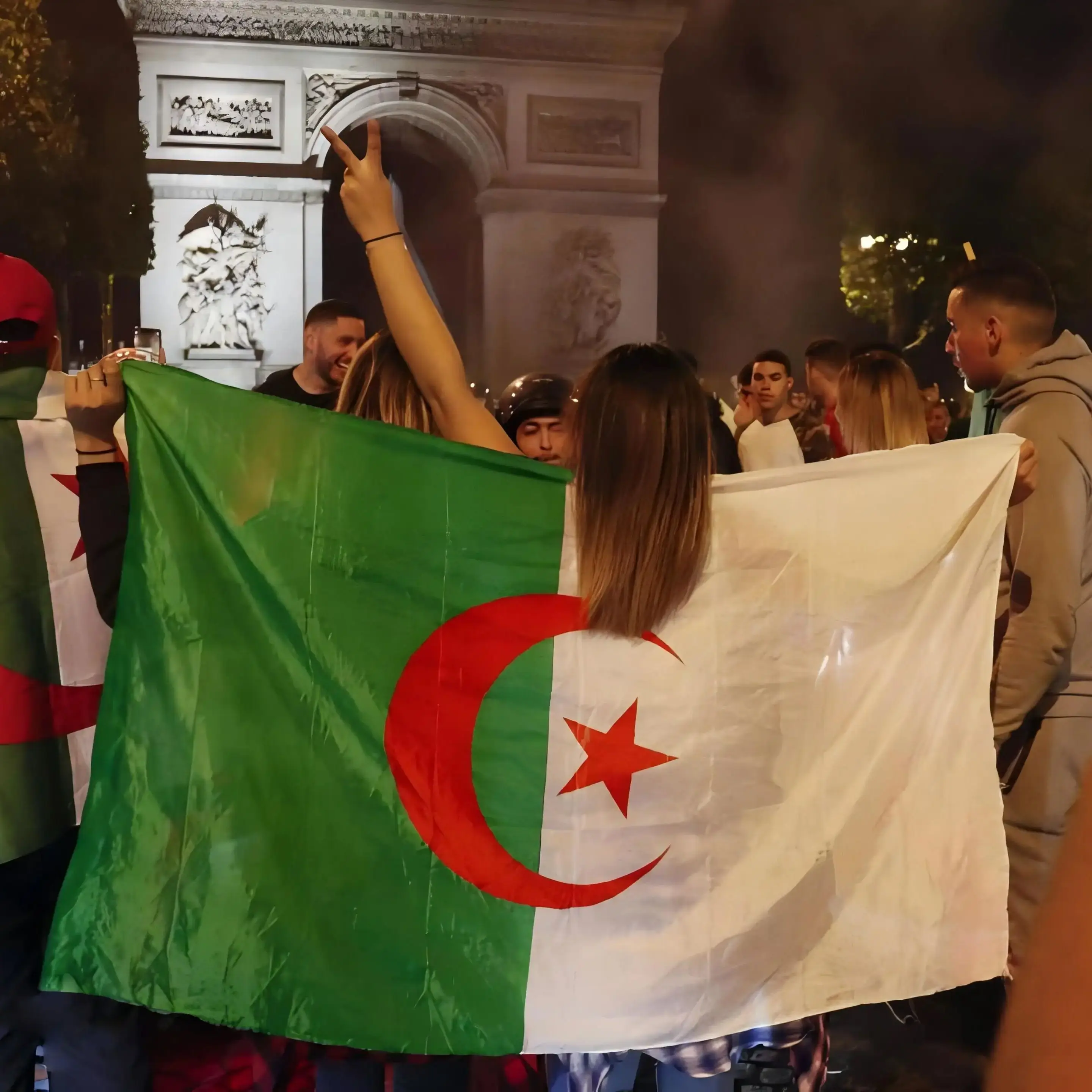 XIANGYING haute qualité ALG algérie drapeau 90x150 cm suspendu Polyester algérie drapeau drapeau National bannière bureau activité défilé