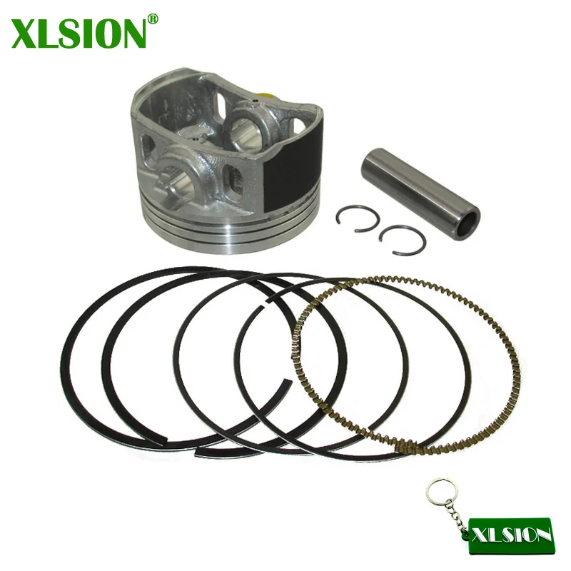 XLSION 62mm Piston Kit 13mm Pin For YX170 YX 170cc Engine Stomp Detroit 170 KRZ SSR SR170TR Kayo 170cc Pit Dirt Bike