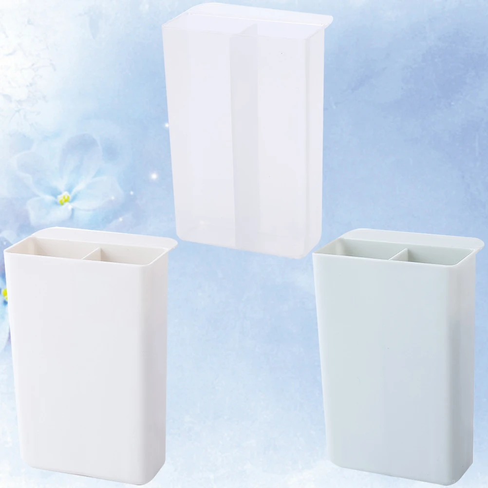 

3 pcs Storage Box Plastic Desk Plastic Box Organizer Container Pen Pencil Holder Document Storage Container Folder Bag