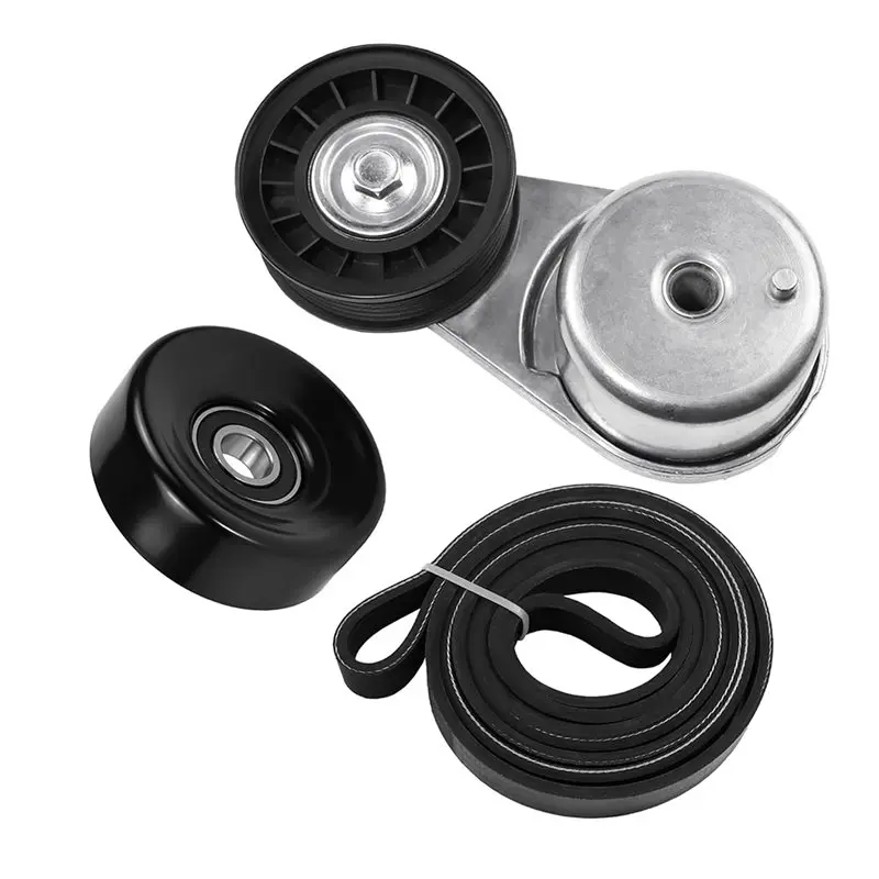

Durable-For Ford Ranger Explorer 2001-2011 Compatible 90K-38137 Drive Belt Tensioner Idler Pulley Kit K49250C