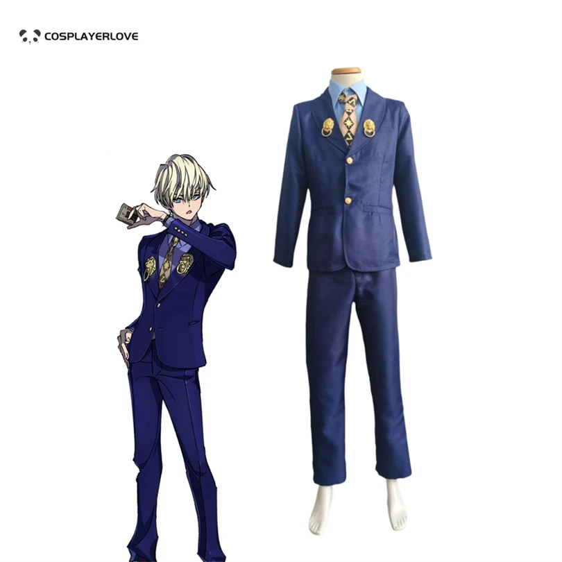 High Card Leo Constantine Pinochle Cosplay Costume Halloween Carnival Christmas Party Suit