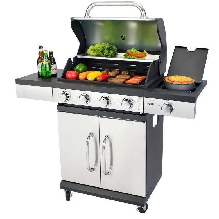 

Outdoor Gas Grill Household Garden American Grill Stainless Steel Muffled Grill GAS BBQ GRIL